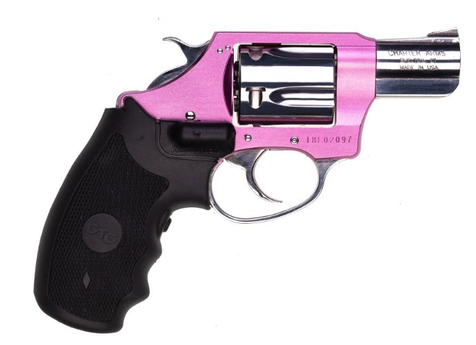 CHARTER ARMS CHÍC LADY .38 SPL. ALUMINUM 5 SHOT 2IN FIXED STANDARD PINK HI-POLISH 53832 - Taurus Savings